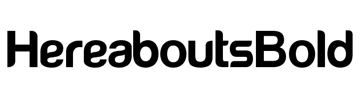 HereaboutsBold Font