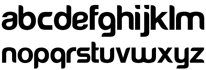 HereaboutsBold Font LOWERCASE