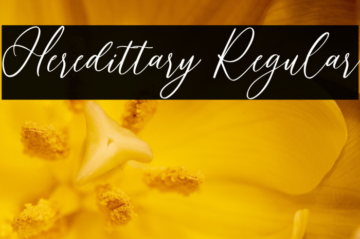 Heredittary Regular Example 3