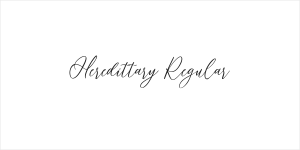 Heredittary Regular Logo