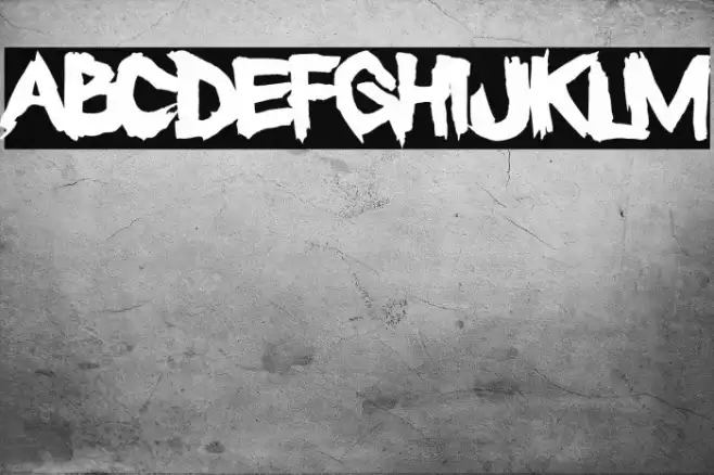 Heretic Font examples