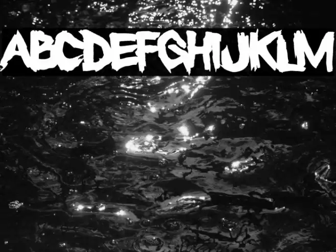 Heretic Font examples