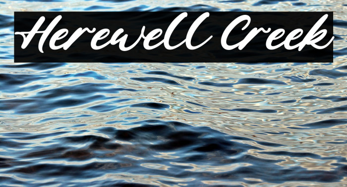 Herewell Creek Example 2