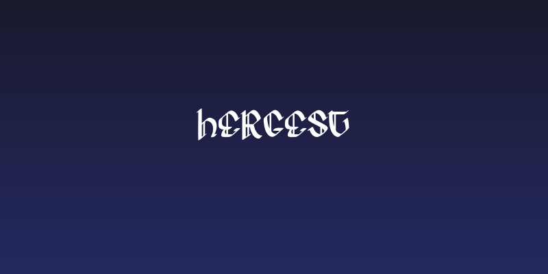 Hergest Social Header