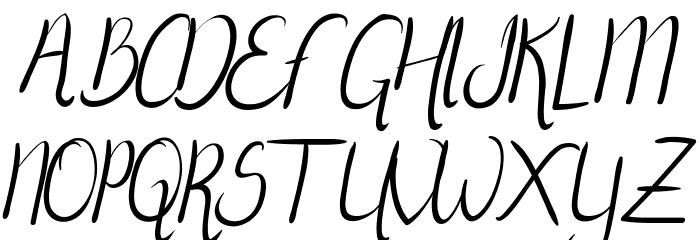 Herist DEMO Italic Font OTHER CHARS