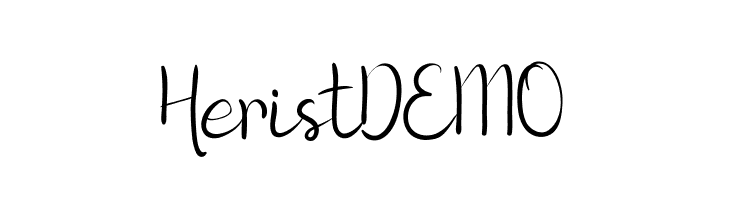 Herist DEMO  Free Fonts Download