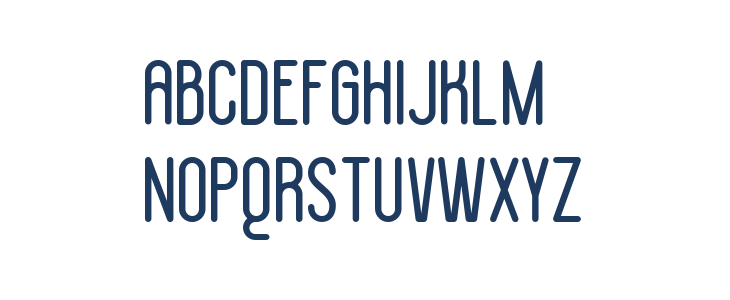Heritage Angles DEMO Regular Uppercase