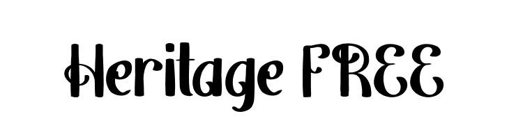 Heritage FREE  Frei Schriftart Herunterladen