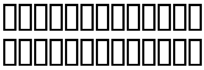 Heritage I Font LOWERCASE