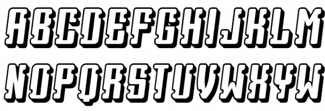 Heritage Light Italic 字体 大写