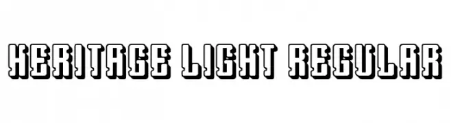 Heritage Light Regular  Descarca Fonturi Gratis