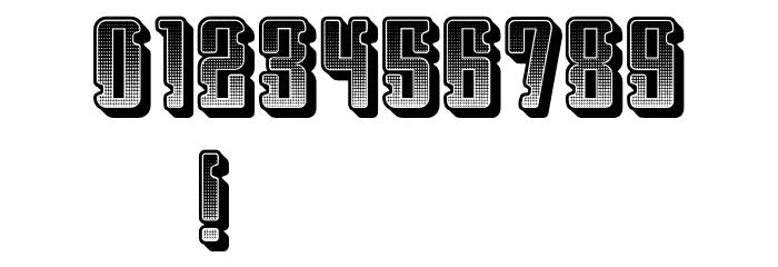 Heritage Regular Font OTHER CHARS