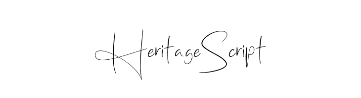 Heritage Script  Fuentes Gratis Descargar