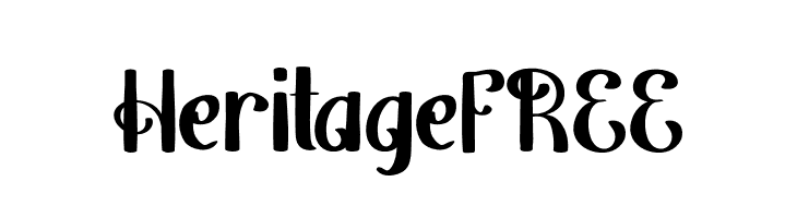 HeritageFREE  font caratteri gratis