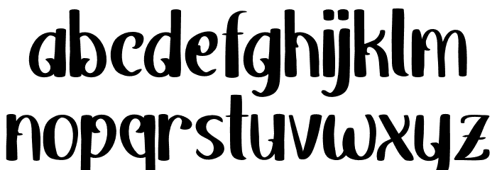 HeritageFREE Font LOWERCASE