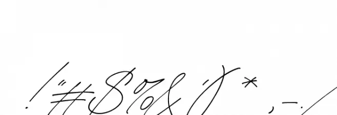 HeritageSignature-Regular फ़ॉन्ट अन्य घर का काम