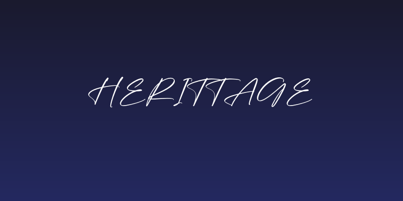 Herittage Social Header