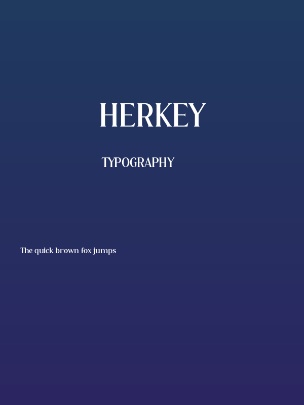 Herkey Poster