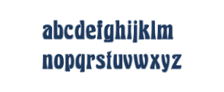 Herkules Contour Lowercase