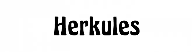 Herkules  font caratteri gratis