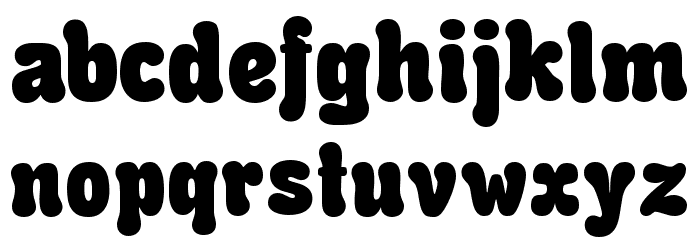 Herkules Font LOWERCASE