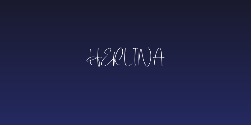 Herlina Social Header