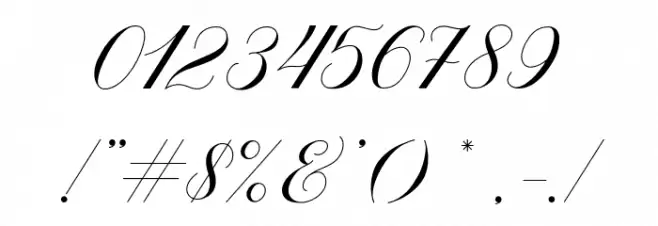 Hermaiona Font OTHER CHARS