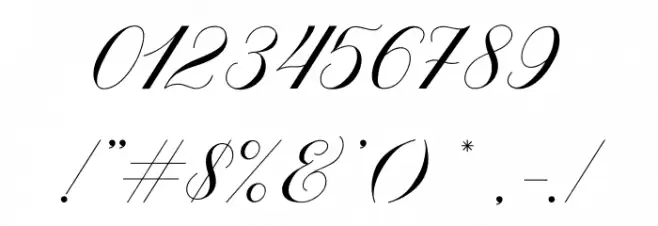 Hermaiona Font OTHER CHARS