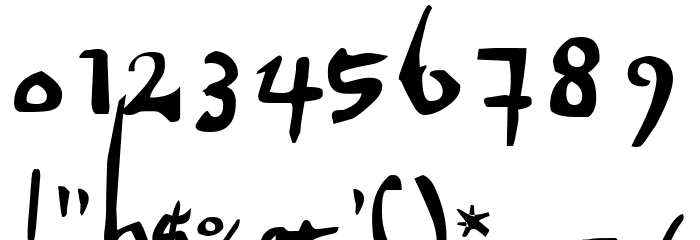 Herman Decanus AH Font OTHER CHARS