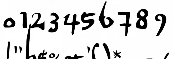 Herman Decanus AH Font OTHER CHARS