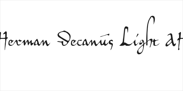 Herman Decanus Light AH Logo
