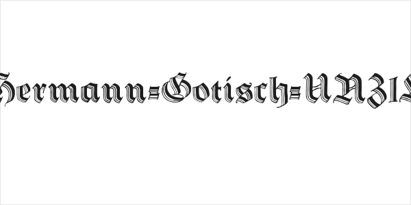 Hermann-Gotisch-UNZ1L Logo