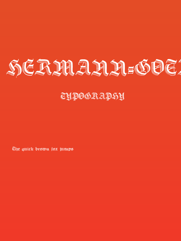 Hermann-Gotisch-UNZ1L Poster