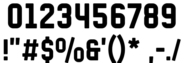 HermanoMayor Regular Font OTHER CHARS