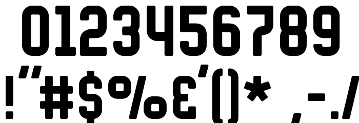 HermanoMayor Font OTHER CHARS