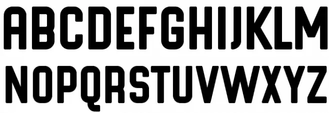 HermanoMayor Font UPPERCASE