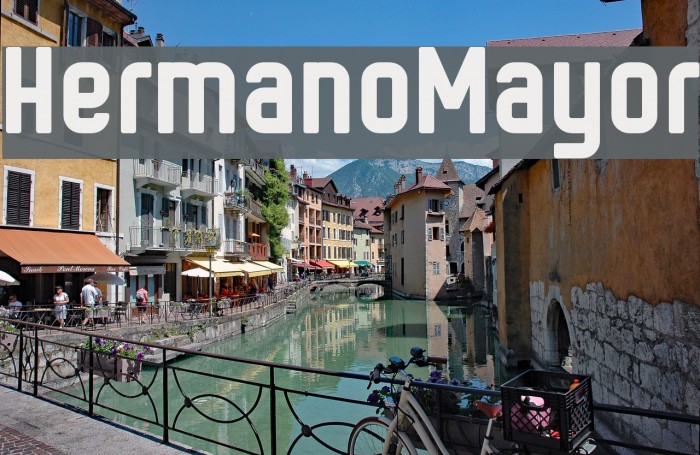HermanoMayor Font examples
