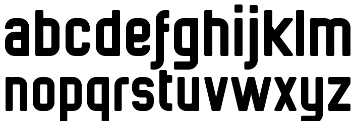 HermanoMayor Font LOWERCASE