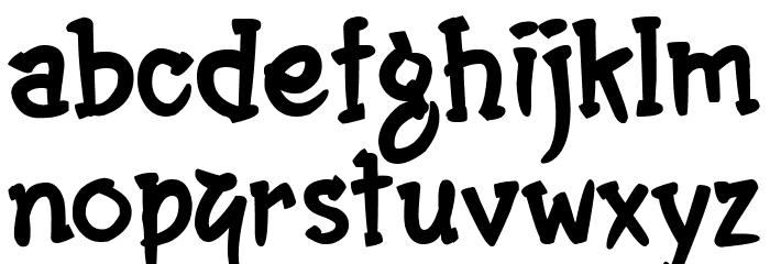Hermazz Font LOWERCASE