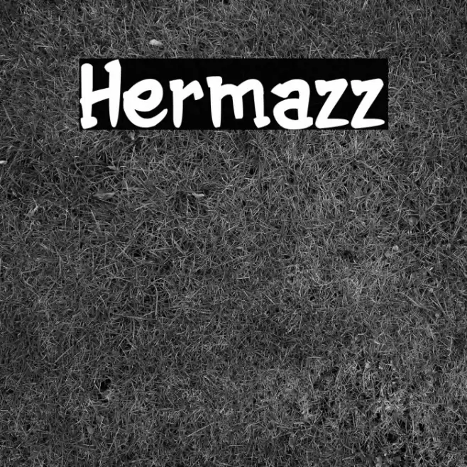 Hermazz Font examples