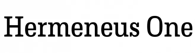 Hermeneus One  Frei Schriftart Herunterladen
