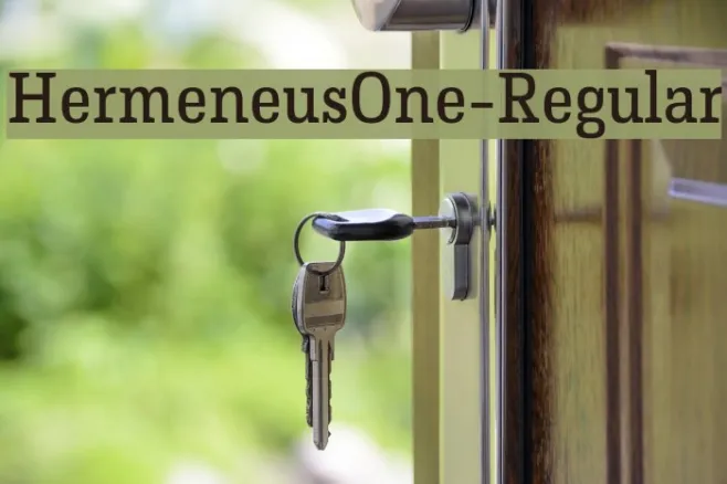 HermeneusOne-Regular Example 1