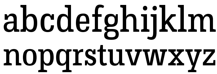 HermeneusOne-Regular Font LOWERCASE