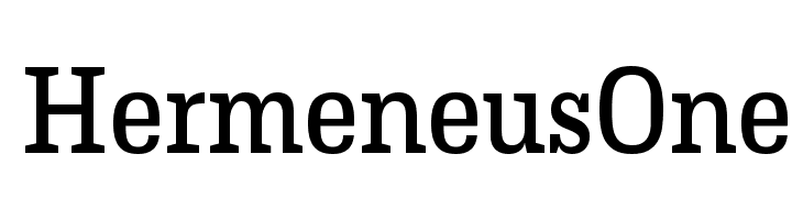 HermeneusOne Font