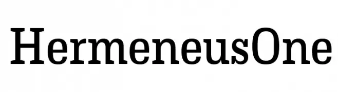 HermeneusOne  baixar fontes gratis