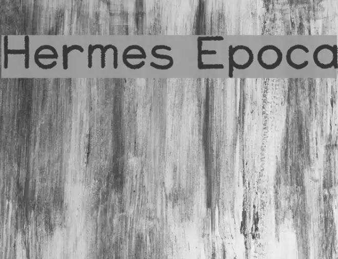 Hermes Epoca Font examples