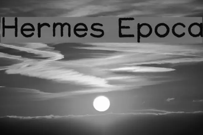 Hermes Epoca Font examples