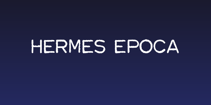 Hermes Epoca Social Header