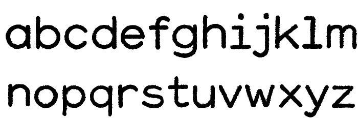 Hermes Epoca Font LOWERCASE