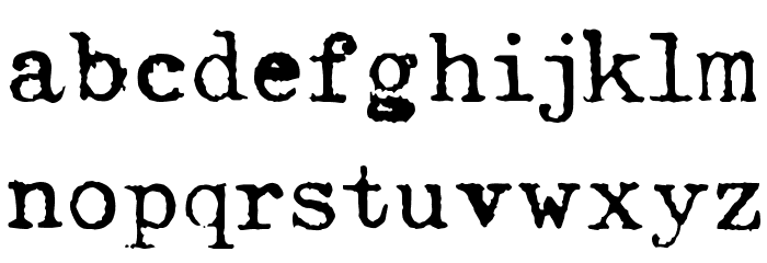 Hermes Font LOWERCASE